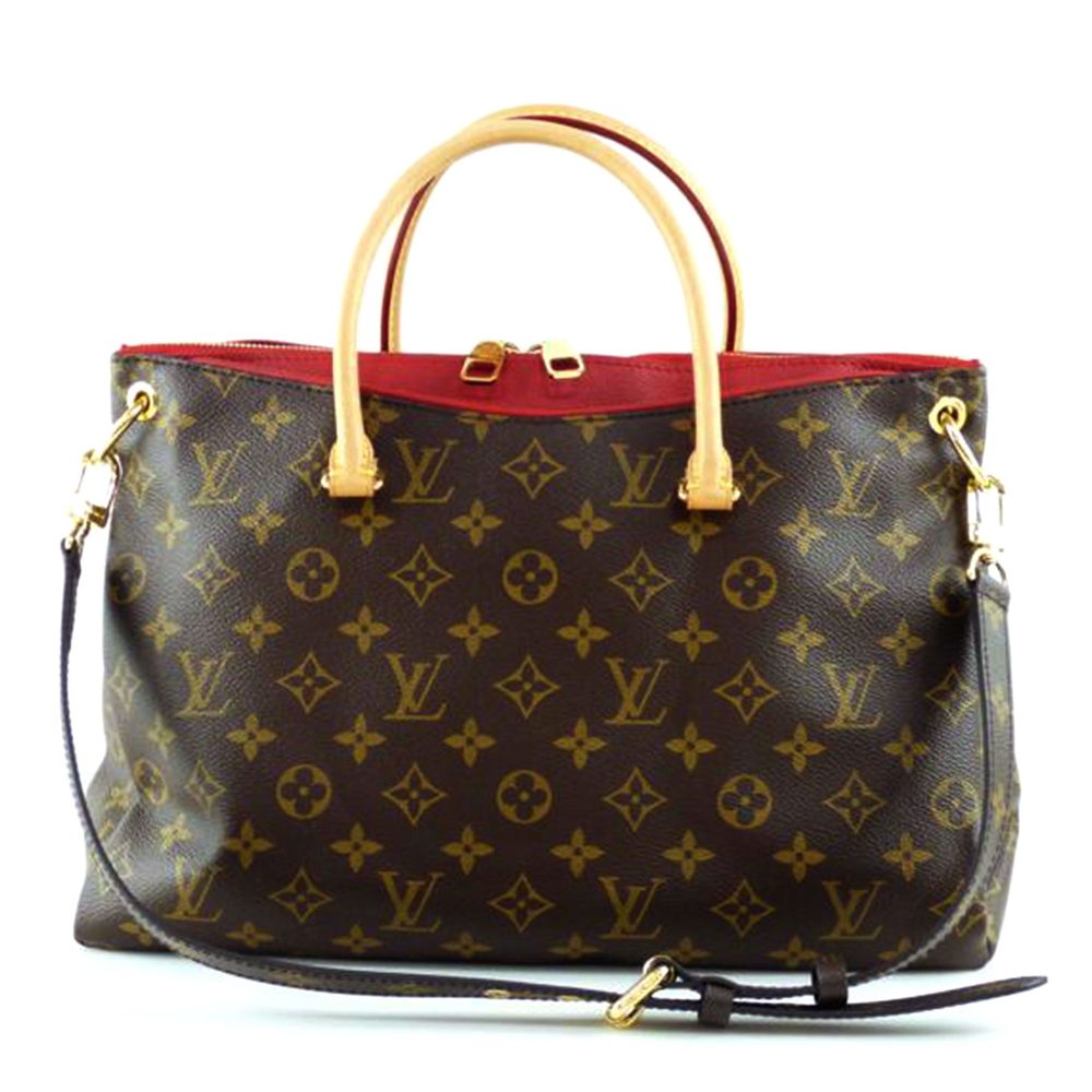 Louis Vuitton Palas BB Monogram Handbag Cerise